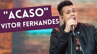 quotAcasoquot Vitor Fernandes canta sucesso com João Gomes no Faustão [upl. by Hui945]