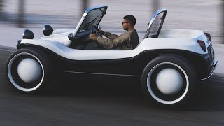 ⬛️Customized Meyers Manx 2 0 EV  Forzavista  Test Drive [upl. by Zollie]