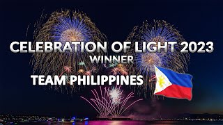 Team Philippines Celebration of Light 2023 Winner 4K [upl. by Jim]