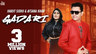 Gadari   Full Song  Harjit Sidhu amp Afsana Khan  Punjabi Songs 2019  Jass Records [upl. by Goodrich]