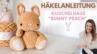 Hase häkeln  Anleitung Kuscheltier  Stofftier für Ostern Amigurumi [upl. by Reger226]