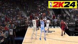 Victor Wembanyama Jumpshot Fix NBA 2K24 [upl. by Stanley373]