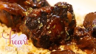 Barbecue Oxtails Made in the Slow Cooker  I Heart Recipes [upl. by Moulton]