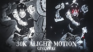 30k Alight Motion Giveaway「Shake CC Text Animation Effects」 [upl. by Ahsinrats]