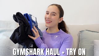 GYMSHARK HAUL  TRY ON [upl. by Doerrer]