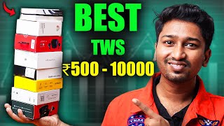 Best TWS Earbuds Every Price Range Rs500 to Rs10000 தமிழ் [upl. by Werd]