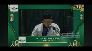 M Zaky Arrosyidi  Jawa Timur Juara 3 MHQ 5 Juz amp Tilawah Putra STQH Nasional di Jambi 2023 [upl. by Sinnaiy]