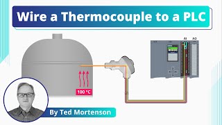 How to Wire a Thermocouple to a PLC [upl. by Burra]