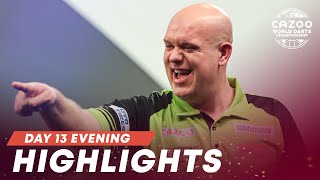 QUARTERS CONFIRMED  Day 13 Evening Highlights  202223 Cazoo World Darts Championship [upl. by Hahcim]