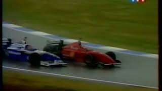 Espagne 1996  Schumacher comme un poisson dans leau [upl. by Htrap]