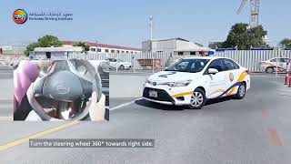 SMART YARD PARKING TEST RTA Parking Test EDI Dubai [upl. by Cochrane677]