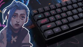 I Built an Arcane Jinx Keyboard [upl. by Van663]