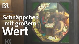 Großartige Entdeckung und Schnäppchen Glasbild  Kunst  Krempel  BR [upl. by Olodort]