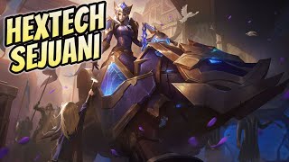 🌟¡JUGANDO CON HEXTECH SEJUANI ESTA SKIN ES PRECIOSA 🌟 Sejuani VS Lee Sin [upl. by Refynnej]