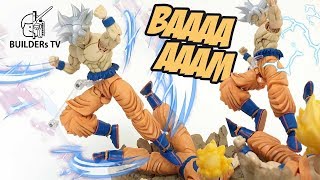 Dragon Ball Super Stop Motion  Figurerise Standard Son Goku Ultra Instinct Speed Build Review [upl. by Templa]