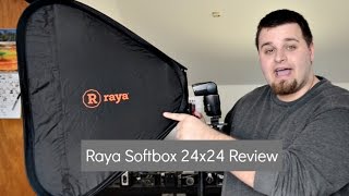 RAYA SOFTBOX FLASH KIT 24x24 REVIEWBeats Lastolite Ezybox [upl. by Ranita]