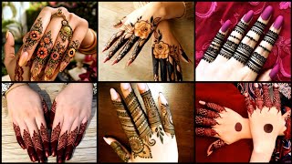 New stylish mehndi designsimple henna designsMehndi designscone designsmehandi ka designMehndi [upl. by Aveer]