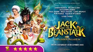 5★ REVIEW Jack and the Beanstalk Pantomime LONDON PALLADIUM 2022 [upl. by Burchett]