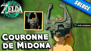 Couronne de Midona  Emplacement  Zelda Tears Of The Kingdom [upl. by Oicor]