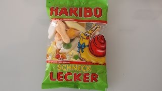 Haribo Snails  Schneck Lecker [upl. by Yrac644]