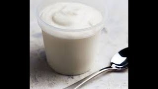 YOGURT DI SOIA FATTO IN CASA CON YOGURTIERA [upl. by Anileh]