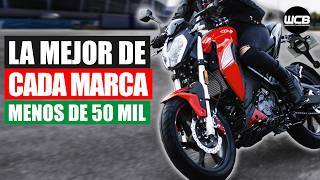 La MEJOR MOTO de CADA MARCA por MENOS de 50 MIL PESOS [upl. by Itnahs]