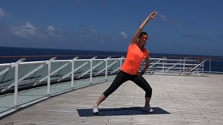 PASSAGENtv Folge 110 BEYOU  Fitnessprogramm mit Maria Höfl Riesch auf MS EUROPA2 [upl. by Oinoitna179]