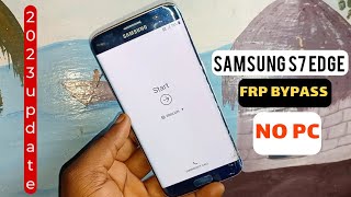 Samsung S7 Edge SMG935F G935T Frp bypassGoogle Account Unlock  Without Pc [upl. by Jacobsohn]