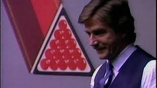 World Snooker Championship 1986 1st round Bill Werbeniuk v Cliff Thorburn 1st session Part 1 [upl. by Soirtemed]