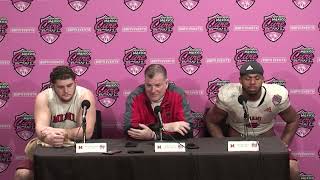 Miami Football  Cure Bowl Post Game Press Conference  1216 [upl. by Willamina]