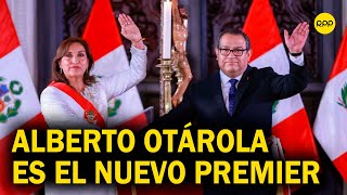 Perú Alberto Otárola juró como titular de la Presidencia del Consejo de Ministros [upl. by Nortna199]