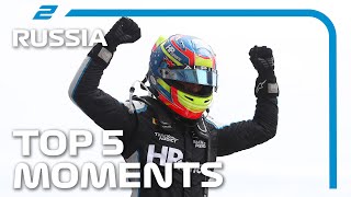 Phenomenal Piastri Swimming In Sochi And The Best F2 Moments  2021 Russian Grand Prix [upl. by Bodnar]