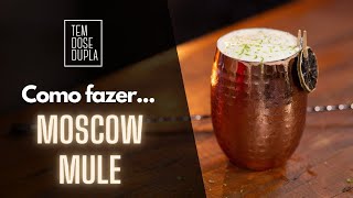 COMO FAZER MOSCOW MULE ORIGINAL [upl. by Eerehc]