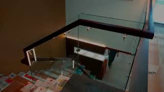 Led light handrail  modern glass handrail  diy [upl. by Fagaly]