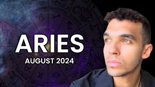 Aries “This Changes Everything Huge Changes This Month” August 2024 Tarot [upl. by Yelrebma]