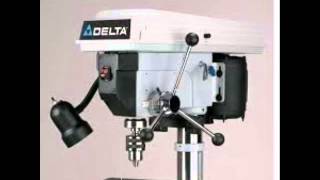 DELTA 17 959L 17 Inch Laser Crosshair Drill Press [upl. by Chere]