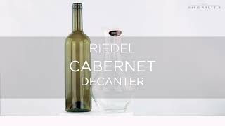 Riedel Cabernet Decanter [upl. by Coyle606]