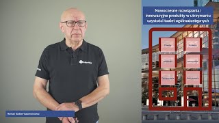 Nowoczesne rozwiązania w utrzymaniu czystości toalet ogólnodostępnych  Webinar Merida 04092024 [upl. by Leirad902]