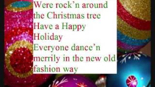 rockn around the Christmas tree lyrics [upl. by Auqinimod]