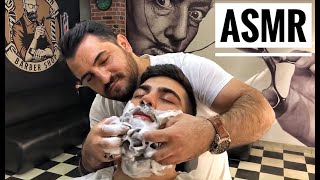 Asmr Beard Shaving  Sleep Therapy from NumanSakal TraşıBarber Shop asmr beardcut [upl. by Iago]