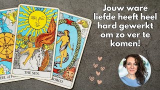 Jouw ware liefde heeft heel hard gewerkt om zo ver te komen  Januari 2024  Tarot Reading [upl. by Enimrej]