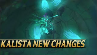 KALISTA FINALLY HAS 100 AD SCALING After 8 Years  League of Legends [upl. by Cinamod770]