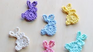 Coniglietto di Pasqua alluncinetto  Tutorial [upl. by Rosalie]