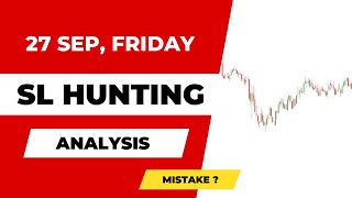 27 September  Trade Analysis BankNifty Option Trading  SL Hunting  Trader In Action banknifty [upl. by Reivax239]