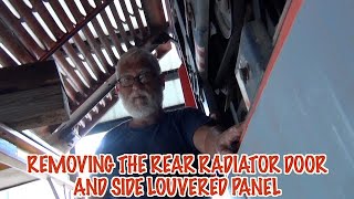 Removing The Rear Radiator Door And Side Louvered Panel [upl. by Dyche]