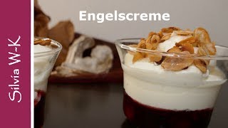 Dessert  Engelscreme  ohne Gelatine  TopDessert [upl. by Arekat]