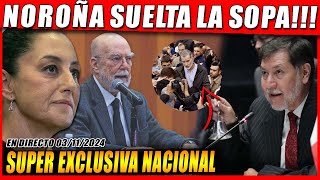 DOMINGAZO NOROÑA SUELTA LA SOPA VAN A MADRUGAR A LA PRESIDENTA DE MEXICO SE LES CAE EL TEATRITO [upl. by Reh88]