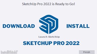 How to Download and Install SketchUp Pro 2022 [upl. by Gnof]