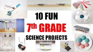 10 Fun 7th Grade Science Projects [upl. by Aryn627]