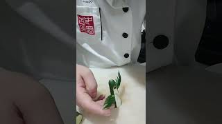 Cucumber vegetable cutting and design idea [upl. by Enasus]